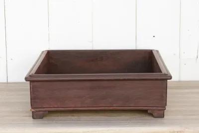 Large Colonial Rosewood Spice Tray - de-cor - brown