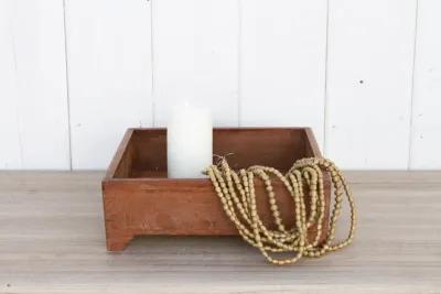 Oxidize Teak Kitchen Tray - de-cor