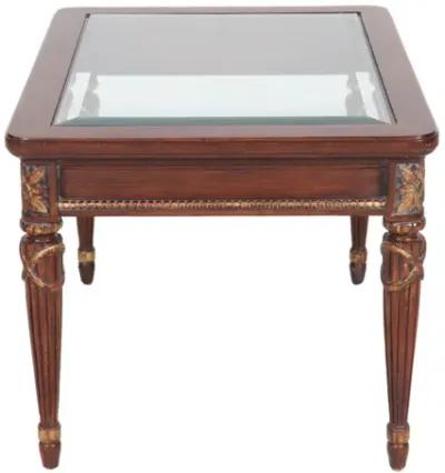 Louis XVI Style Side Table - Interesting Things - Brown