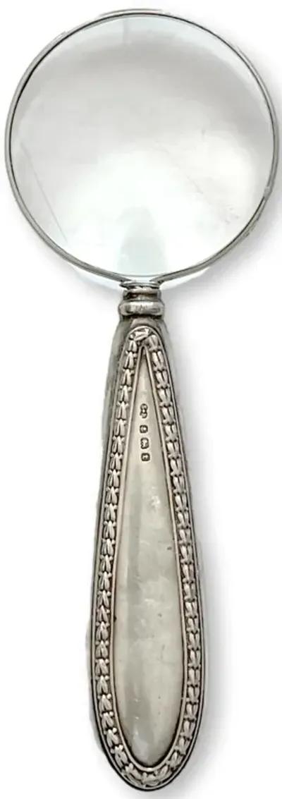 Sterling Silver Ladies Magnifying Glass - Rose Victoria