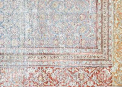 1940s Persian Tabriz Rug - 9'4" x 12'5" - Nalbandian - Red - Red