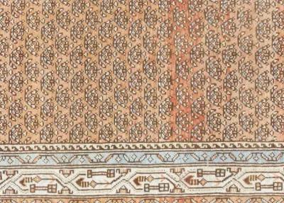 1940s Persian Melayer Rug - 3'2" x 10'7" - Nalbandian - Brown - Brown