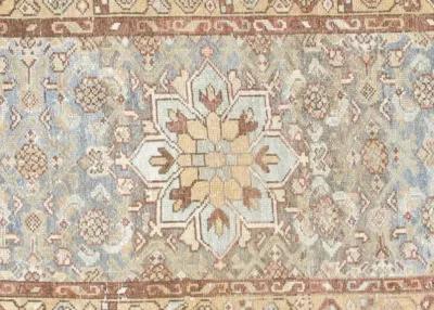 Persian Melayer Runner - 2'7" x 9'5" - Nalbandian - Blue