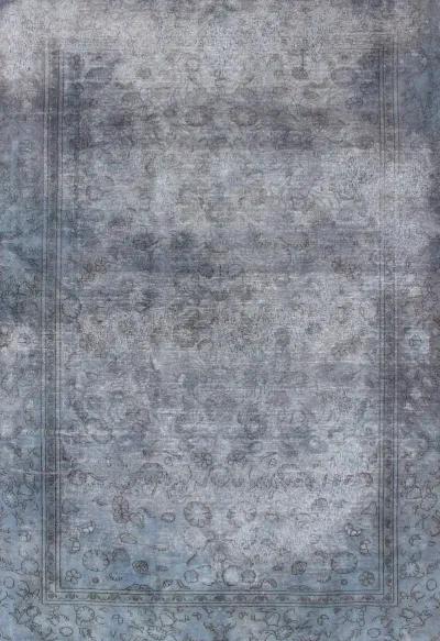 Indian Amritsar Rug 6'7 x 10'1 - Keivan Woven Arts - blue - blue