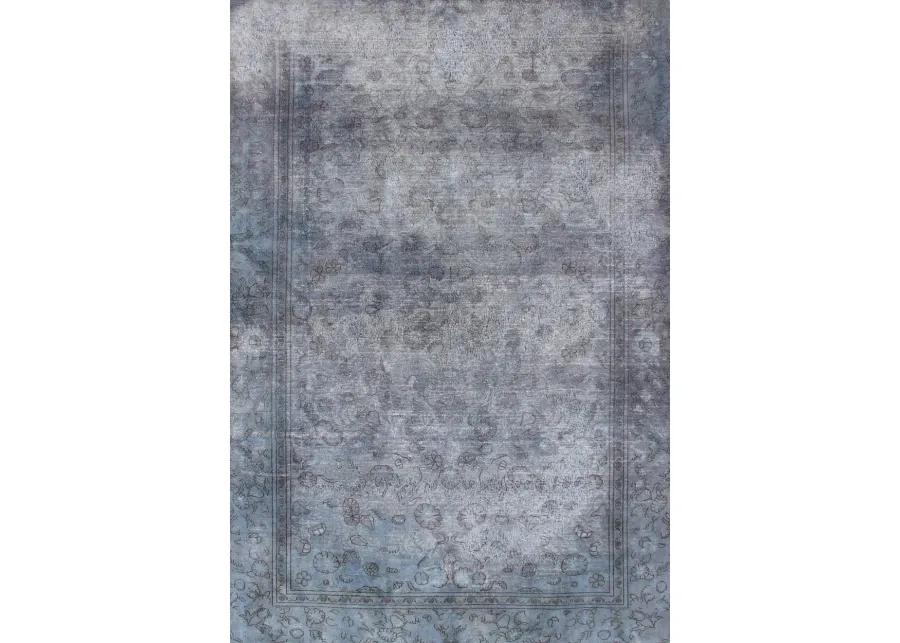 Indian Amritsar Rug 6'7 x 10'1 - Keivan Woven Arts - blue - blue