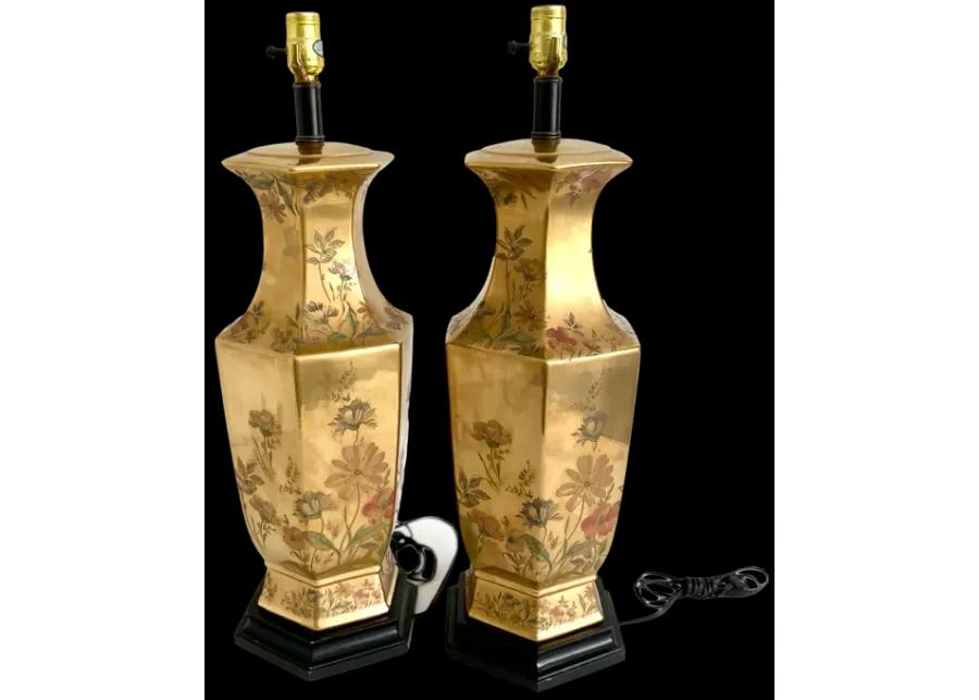 Morris Greenspan Hollywood Regency Lamps - Ballyhoo