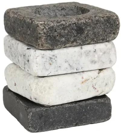 Sea Stone Coasters - Set of 4 - Interesting Things - Gray