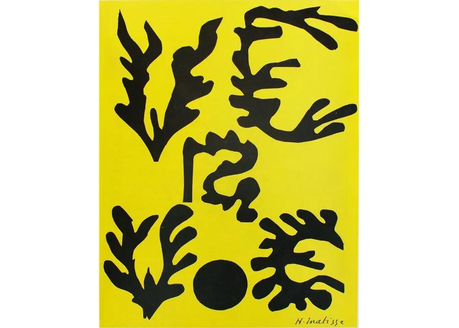 1987 H. Matisse - "Verve" Cover - Yellow