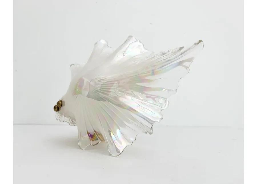 Iridescent Shell Wall Light - Gold