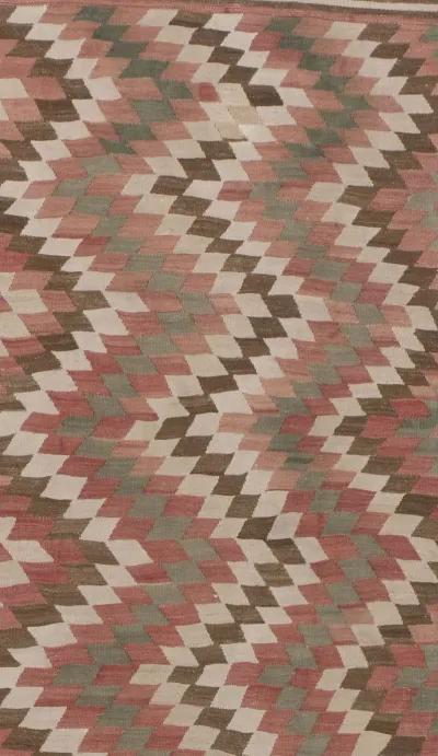 Turkish Kilim 5'5 X 9'2 - Beige