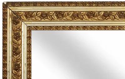 Aestique Movement Gilt Antique Mirror - Gold