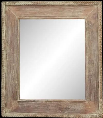 Vintage Sage Green Rustic Frame Mirror