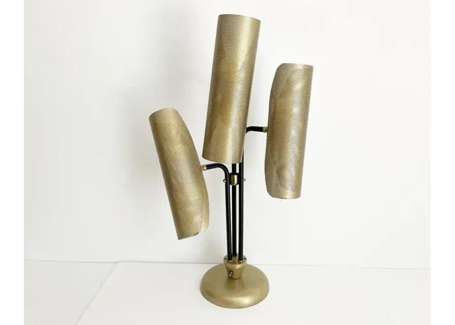 1960s Atomic Modern Lamp - Gold