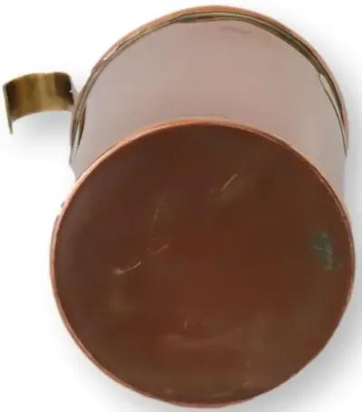 Copper Dairy Measures - Set of 3 - Brown