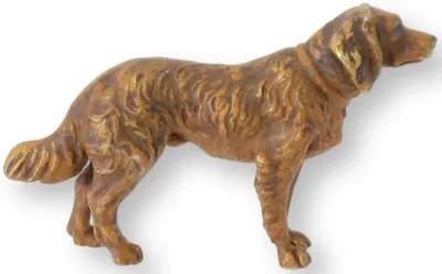 Antique Vienna Bronze Setter Dog - Brown