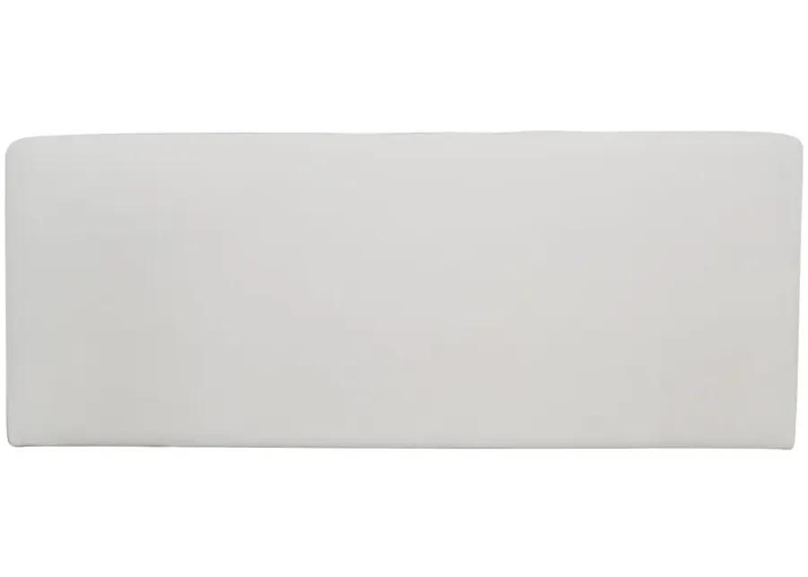 Cloud White Shearling Bench/Ottoman