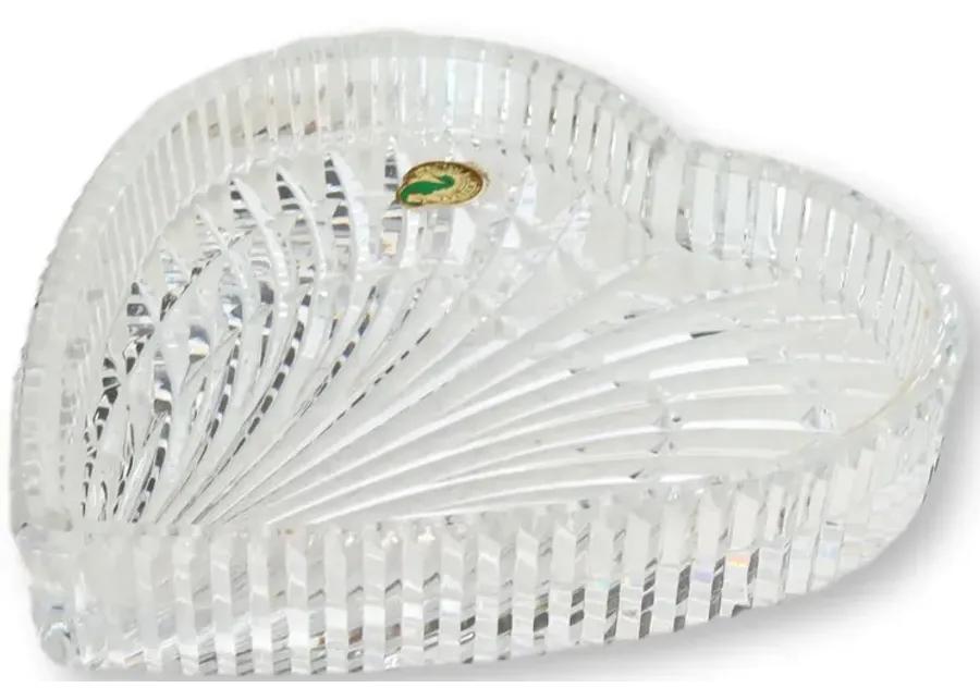 Waterford Crystal Heart Shaped Dish