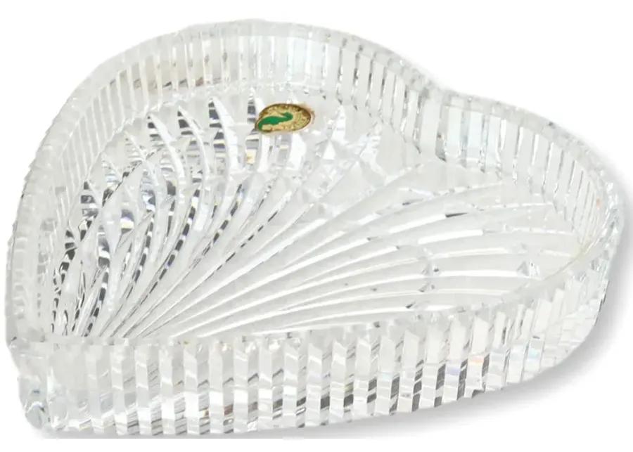 Waterford Crystal Heart Shaped Dish