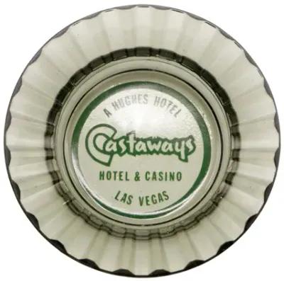 The Castaways Hotel Glass Ashtray