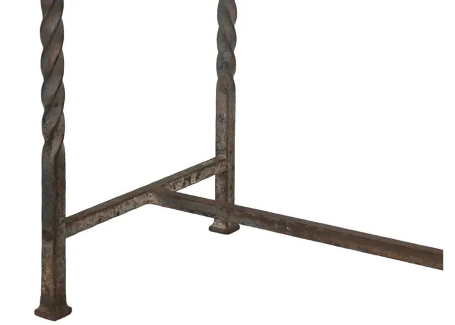 Wrought Iron Console Table