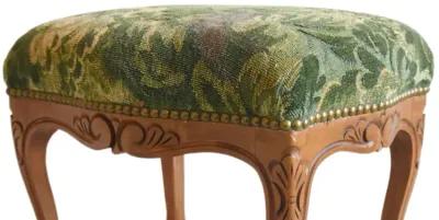 Vintage Italian Scalamandré Upholstered Bench - Green