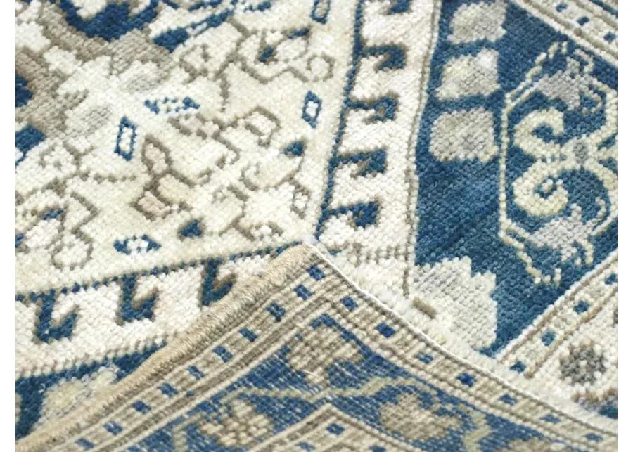 1960s Turkish Oushak Yastic -1'8" x 3'2" - Blue