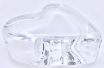 Baccarat French Crystal Heart - Clear