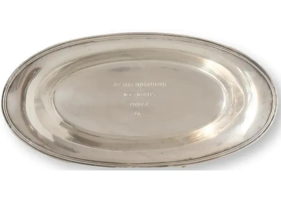 1963 Tennis Men's Mixed Doubles Trophy