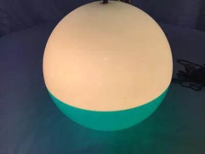 Modern Beach Ball Pendant Light - Blue