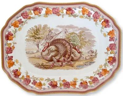 Large Spode Turkey Platter