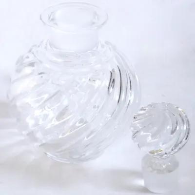 Baccarat Swirl Perfume Bottle - Clear