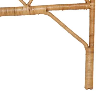 Rattan Half-Moon Full Headboard