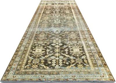 1940s Persian Mahal Runner - 3'6" x13'2"