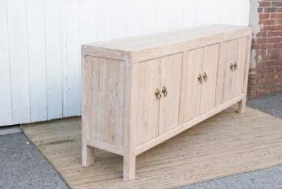 Reclaimed Elm Whitewash Sideboard