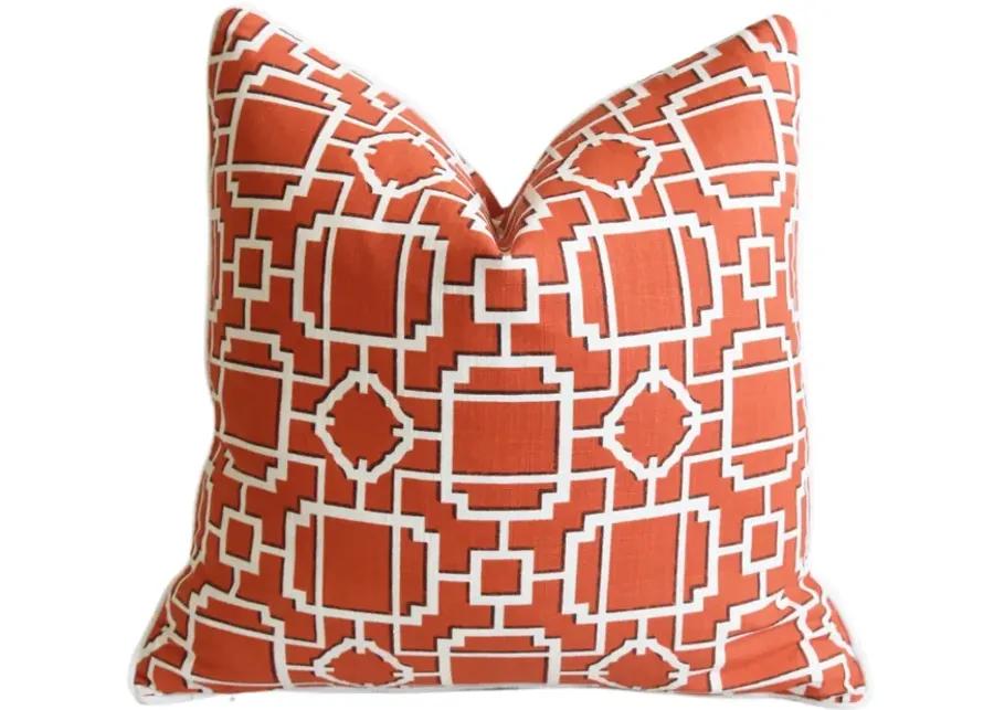 Contemporary Modern Window Pane Pillow