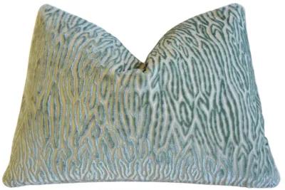 Scalamandre Faux Bois Velvet Pillow