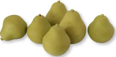 Vintage Ceramic Pears - 6 pcs