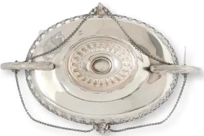 Antique English Silver-Plate Centerpiece