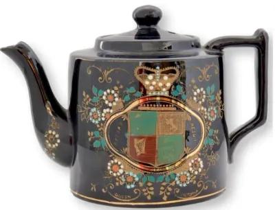 1897 Queen Victoria Commemorative Teapot