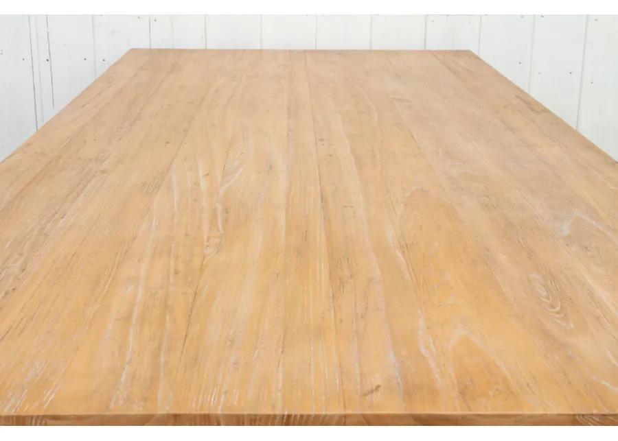 Modern Old Elm Wood Dining Table