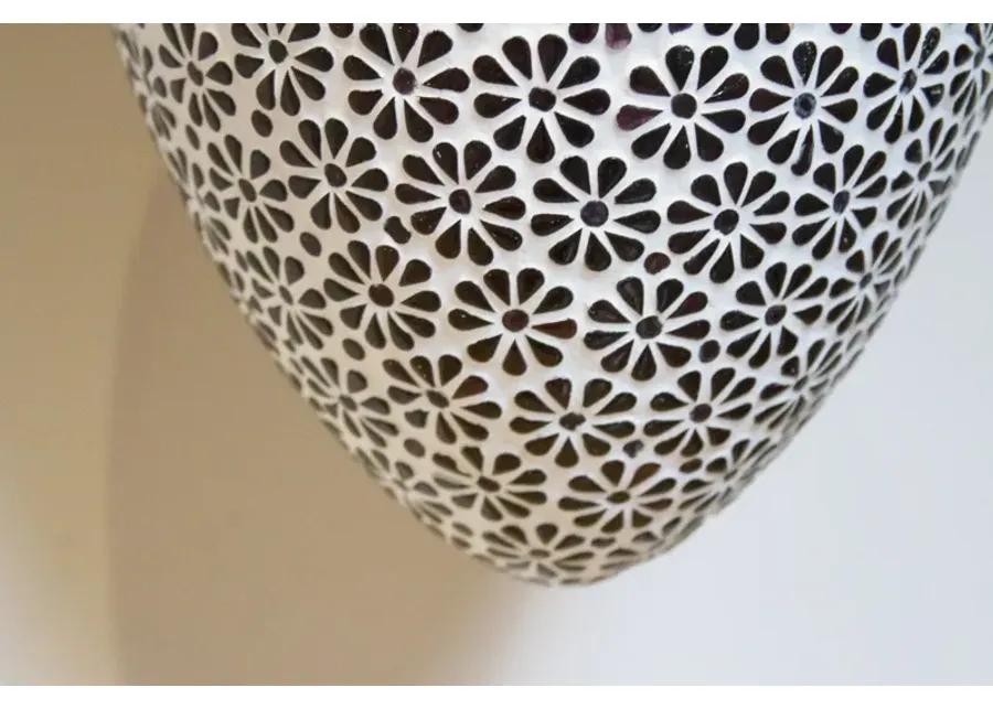 Marigold Flower Mosaic Lamp