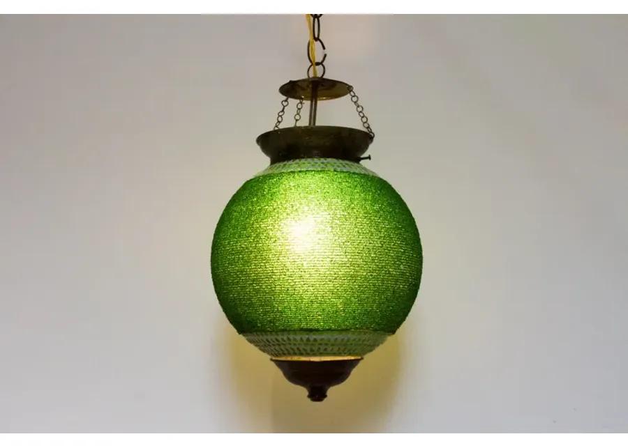 Meadow Beaded Pendant Sphere Lantern