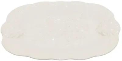 Portuguese White Ceramic Lobster Platter