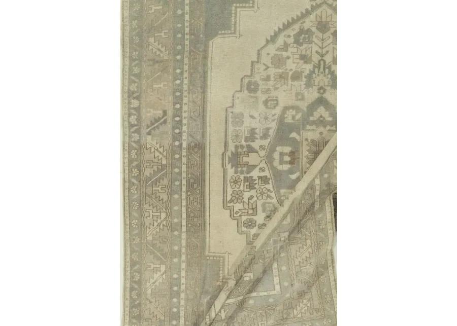 Turkish Oushak Runner 2'1 X 8'11 - Beige