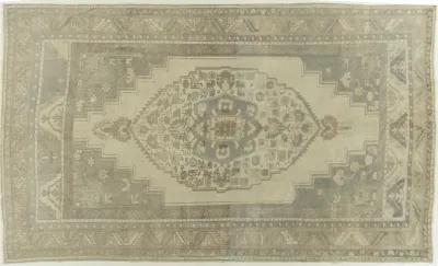 Turkish Oushak Runner 2'1 X 8'11 - Beige