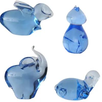 Hand-Blown Glass Animals