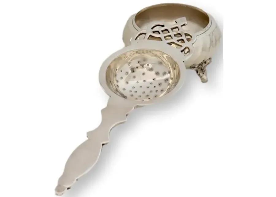 Early 1900s English Tea Strainer