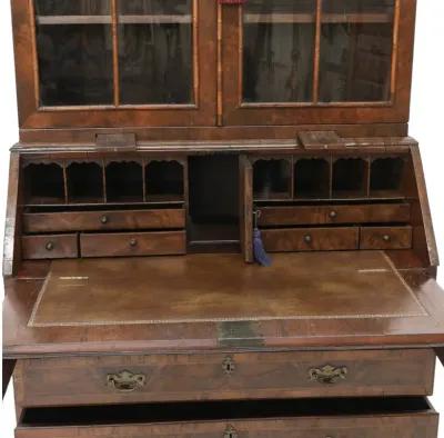 Antique George III Style Bureau Bookcase