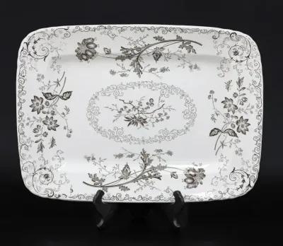 Chelsea Floral Transferware Platter