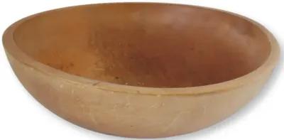 American Hand Turned Wood Dough Bowl